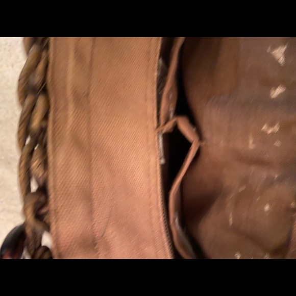 Cappelli Straworld Seashell Brown Handbag - Picture 2 of 8